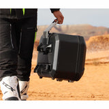 Valise Latérale Droite SHAD TR47R Terra Black — Sacoche 47L Alu Noir Mat - LE PRATIQUE DU MOTARD