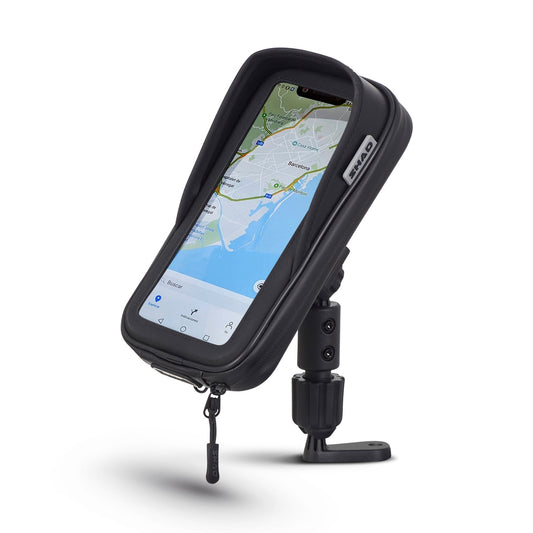 SUPPORT SMARTPHONE SG71, 180 x 90 mm - RÉTROVISEUR - SHAD | Le Pratique du Motard