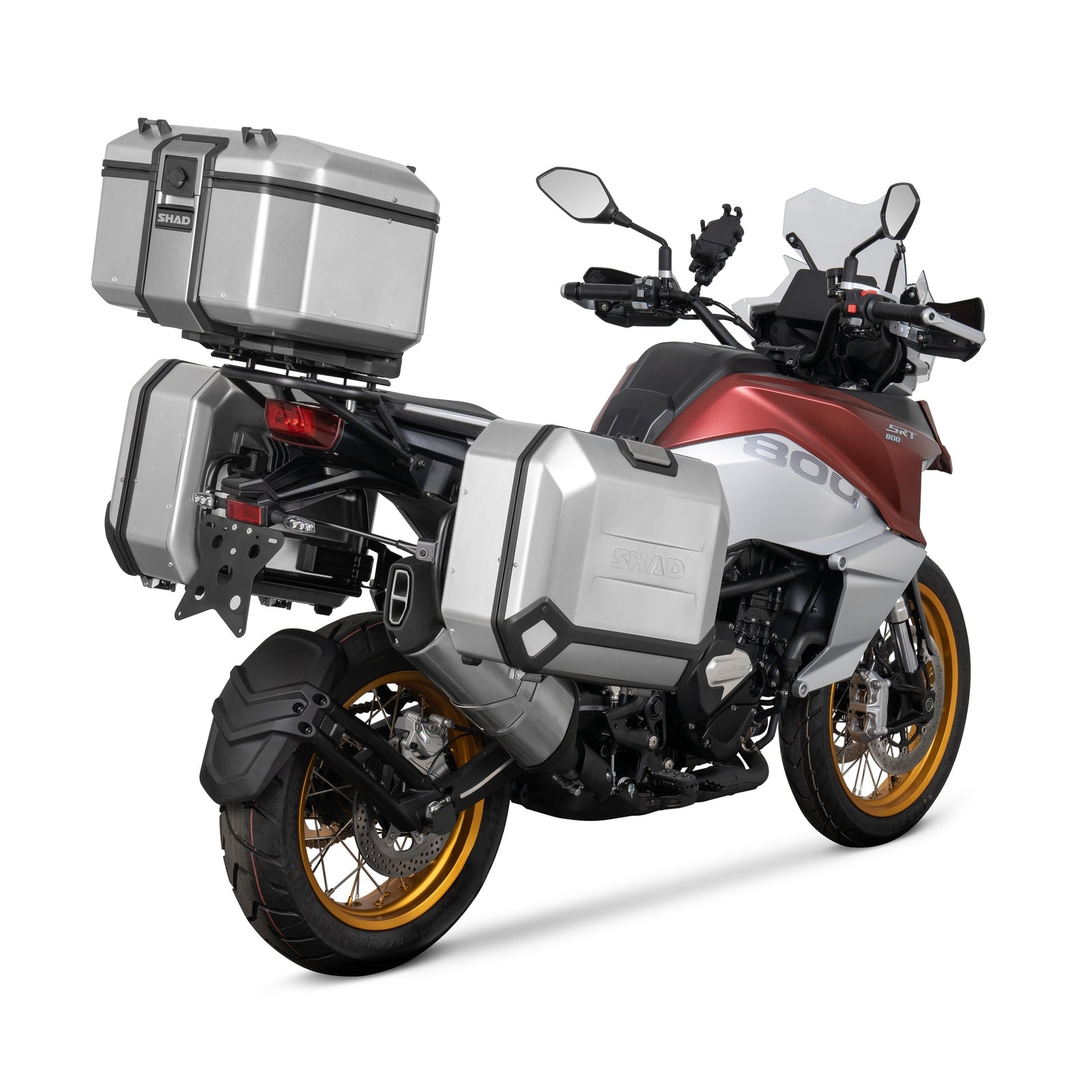 4P System Fixation Latérale Qjmotor Srt 800 - LE PRATIQUE DU MOTARD