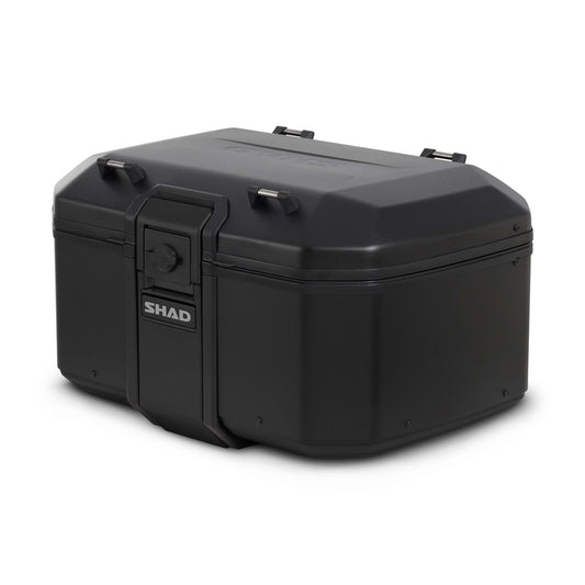 Top Case SHAD TR55 Terra Pure Black — Top Case Adventure 55L All Black - LE PRATIQUE DU MOTARD