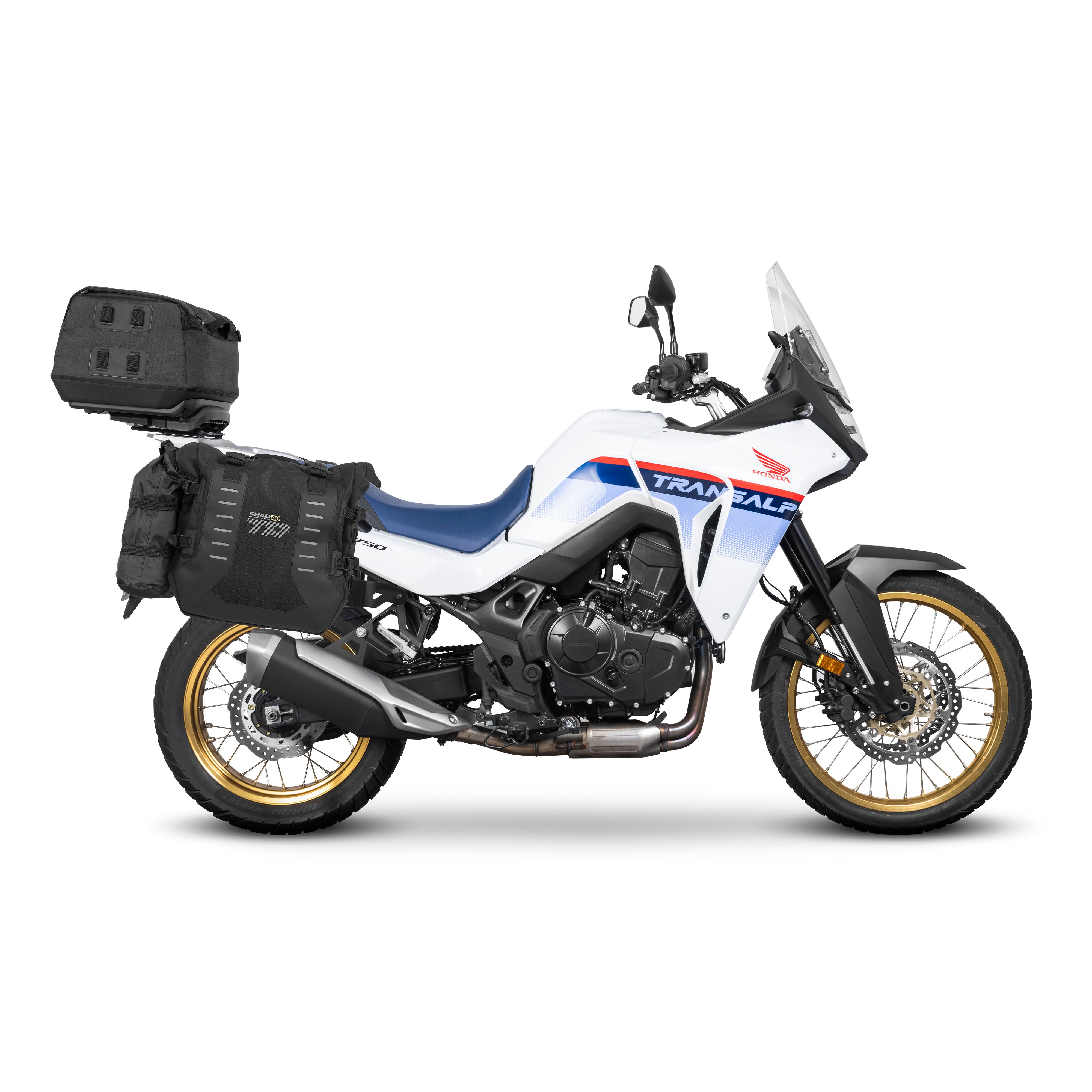 4P System Fixation Latérale Honda Transalp Xl 750 - LE PRATIQUE DU MOTARD