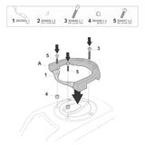 Fixation de Sacoche de Réservoir Click System Voge - LE PRATIQUE DU MOTARD