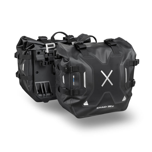 Sacoches Latérales SHAD Terra TR30 — Paire Sacoches Adventure 2×15L - LE PRATIQUE DU MOTARD