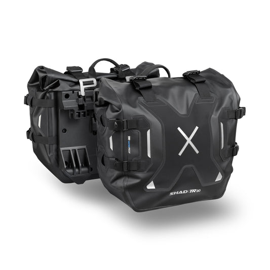 Sacoches Latérales SHAD Terra TR30 — Paire Sacoches Adventure 2×15L - LE PRATIQUE DU MOTARD