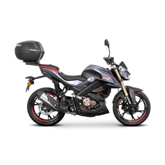 Fixation pour Top Case Qj Motor Srk 125S - LE PRATIQUE DU MOTARD