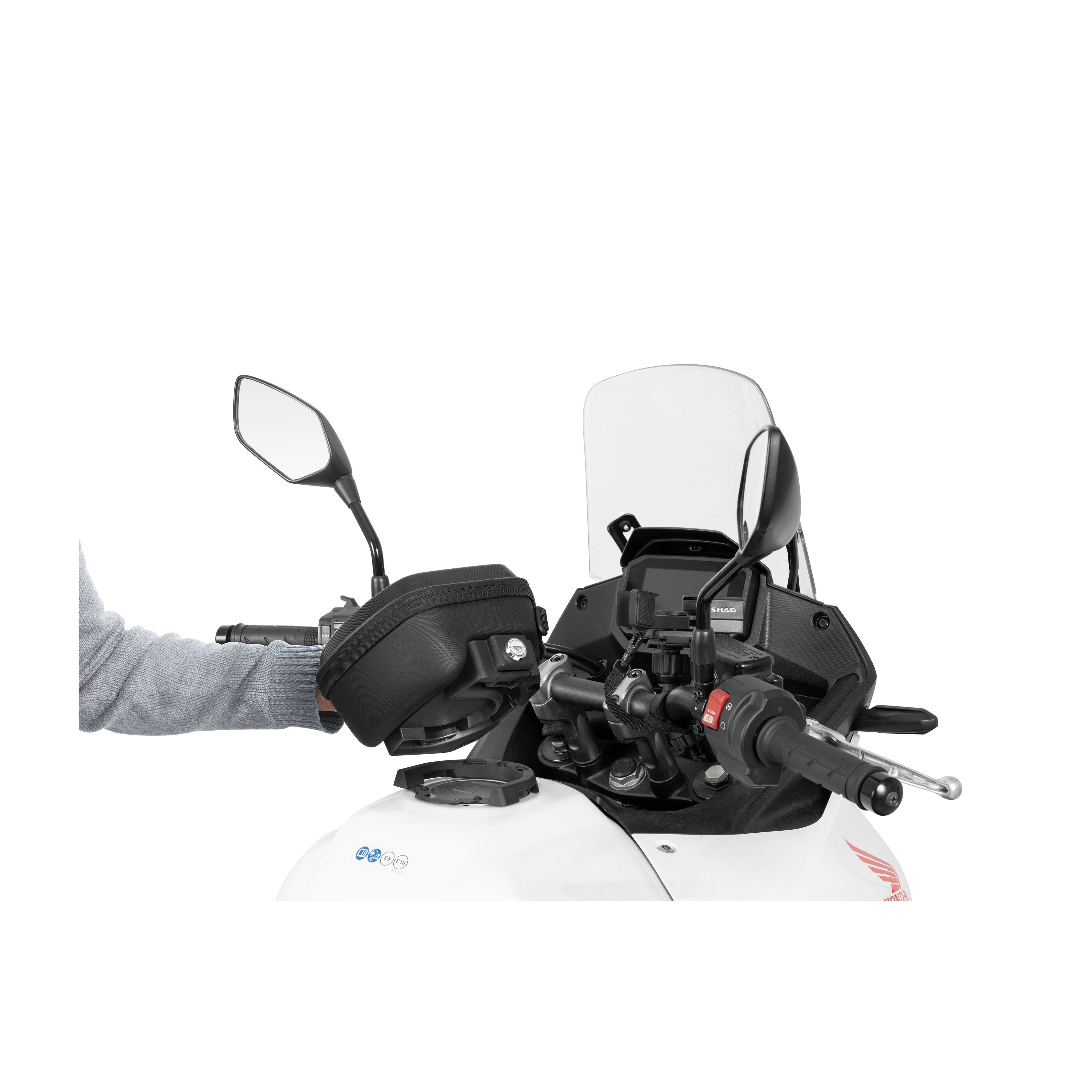 Fixation de Sacoche de Réservoir Click System BMW R1300GS/RT - LE PRATIQUE DU MOTARD