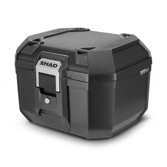 Top Case SHAD TR41 Terra — Top Case Adventure Aluminium 41L - LE PRATIQUE DU MOTARD
