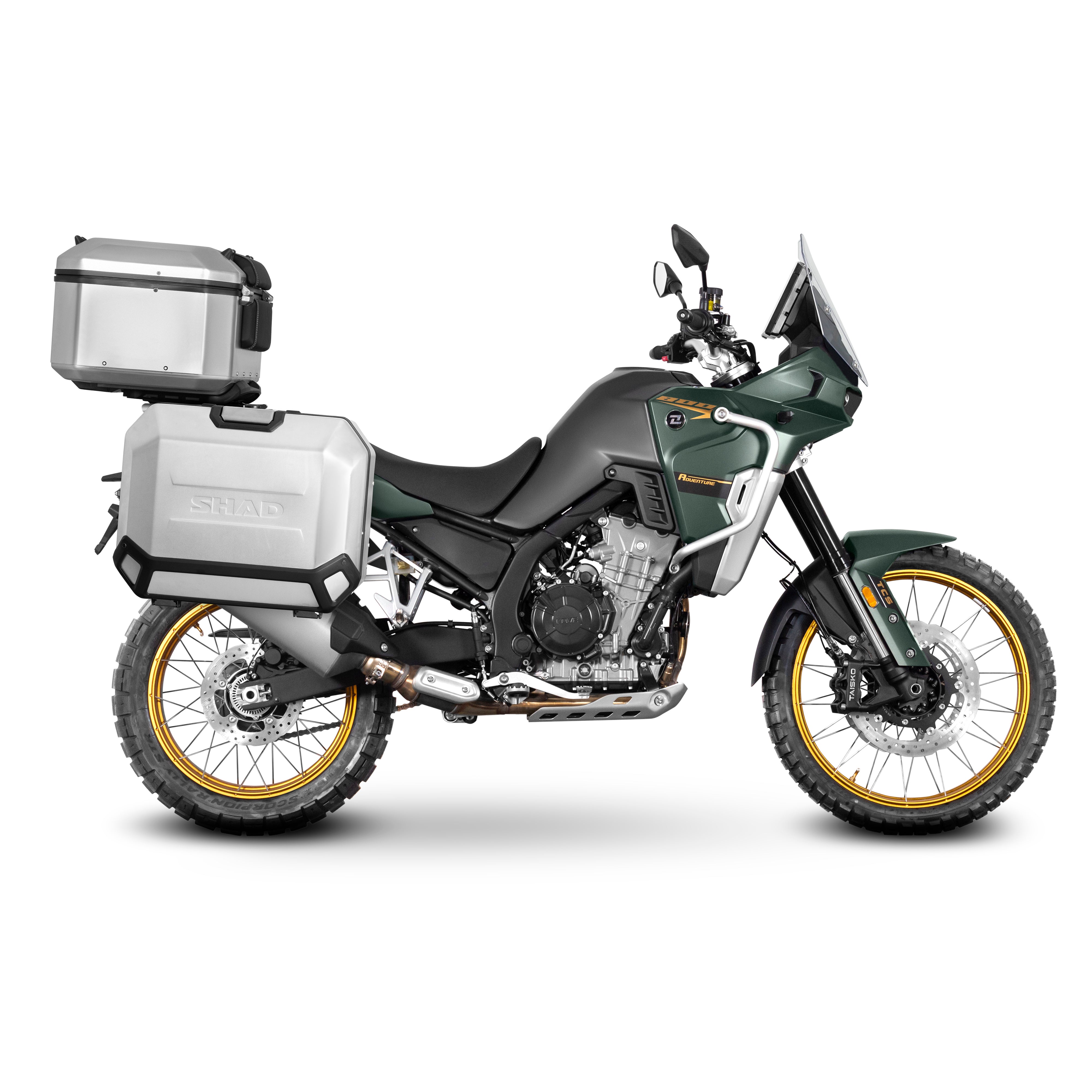 4P System Fixation Latérale Kove 800 X Pro ADVENTURE/GT - LE PRATIQUE DU MOTARD