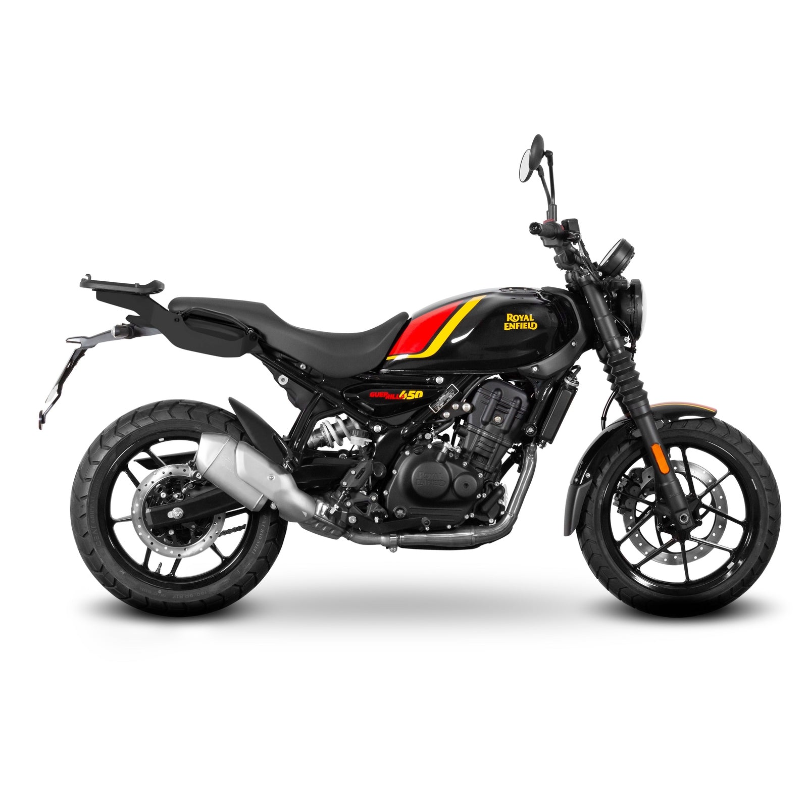 Fixation pour Top Case Royal Enfield Guerrilla 450 - LE PRATIQUE DU MOTARD