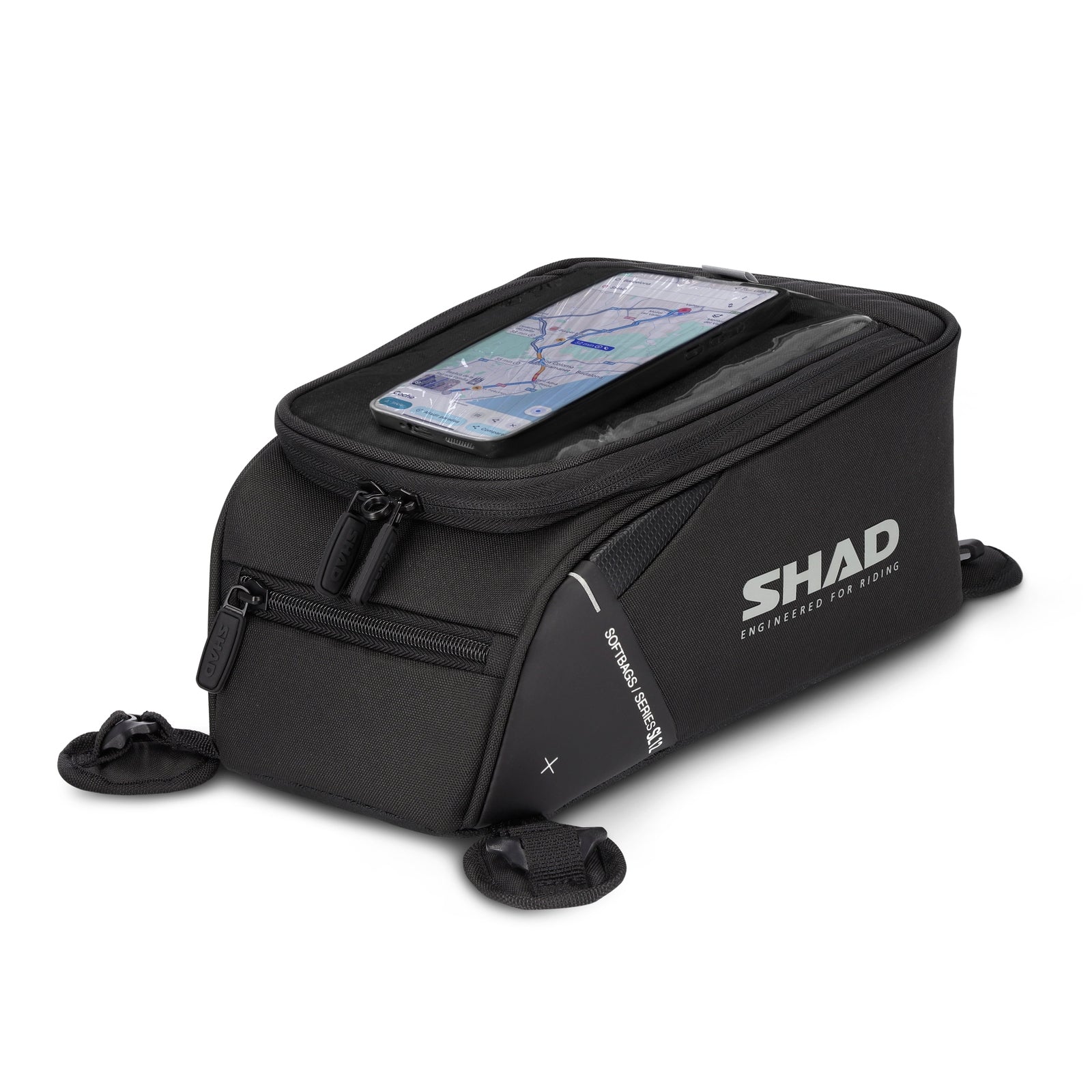 Sacoche Réservoir Magnétique SHAD SL12M — Sacoche Moto 12L - LE PRATIQUE DU MOTARD