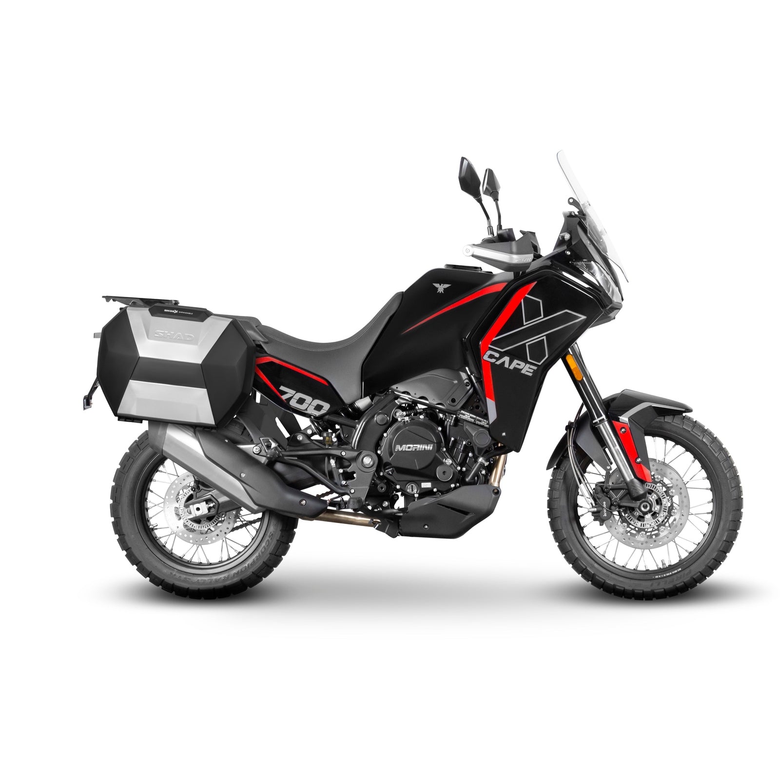 3P System Fixation Latérale Moto Morini X - cape 700 - LE PRATIQUE DU MOTARD