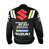 Blouson Moto Été | Suzuki Racing Team Noir – Édition MotoGP - LE PRATIQUE DU MOTARD