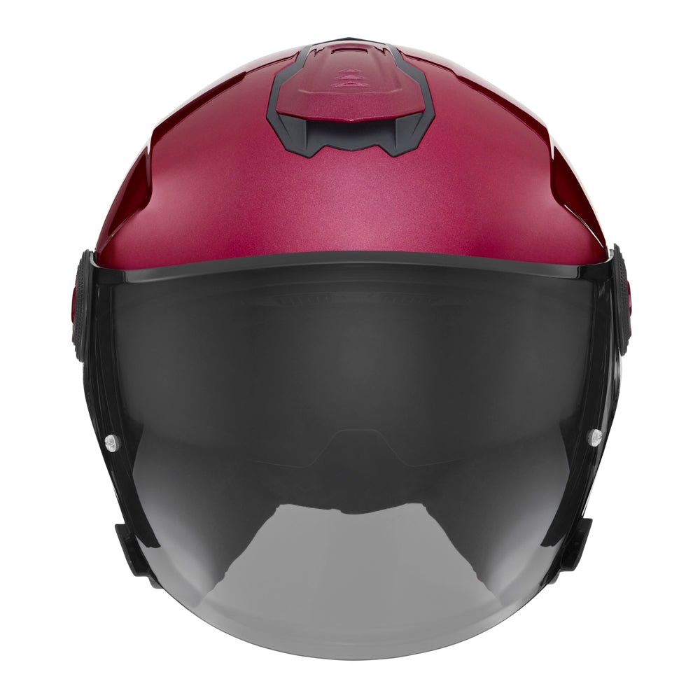 Casque Jet Nitro Bordeaux — EXKLUSIV - LE PRATIQUE DU MOTARD