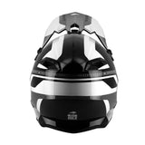 Casque moto cross Noir et Blanc - FASTER