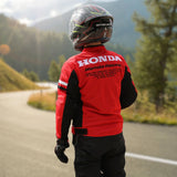 Honda Racing HRC Red Summer Motorcycle Protective Jacket