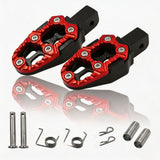 Cale-pieds moto antidérapants en aluminium