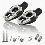 Cale-pieds moto antidérapants en aluminium