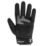 Gants moto été Noir/Rouge - Homologué CE