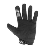 Gants moto homme rouge BURN — détail tissu 4WAY extensible