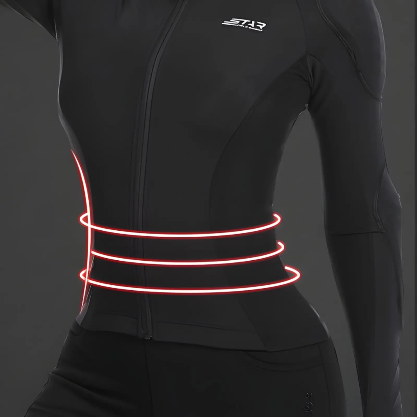 Gilet Protection Moto Femme AURA – CE Niveau 2 - LE PRATIQUE DU MOTARD