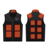 Gilet chauffant moto | VOLCAN.IO™