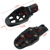 Cale-pieds moto antidérapants en aluminium
