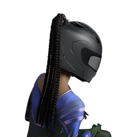 Tresse casque moto femme | DREADLOCKS