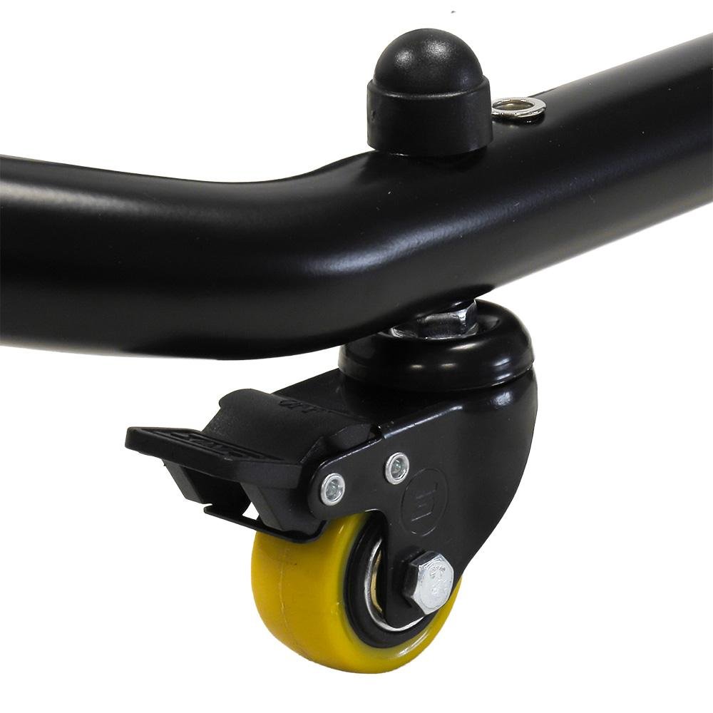 Bequille leve moto avant pliable a roulette | LEV118 - LE PRATIQUE DU MOTARD