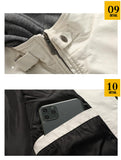 Veste en cuir blanc homme