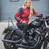 Pantalon Moto Femme Taille Haute SKADI™— Homologué CE Niveau2