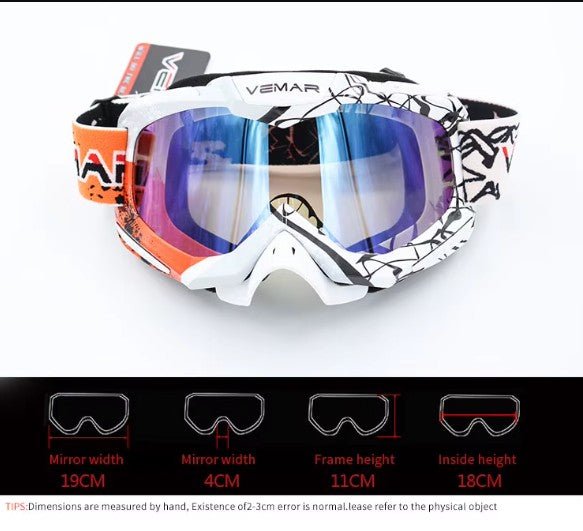 Lunette moto cross - VR - Spider - LE PRATIQUE DU MOTARD