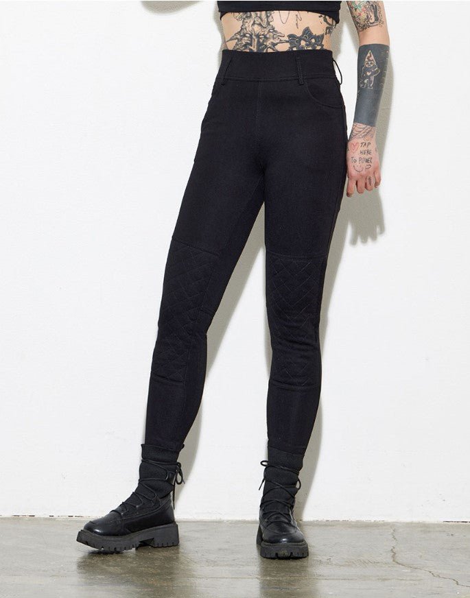 Pantalon Moto Femme KEVLAR | Taille Haute - VRODEâą - LE PRATIQUE DU MOTARD