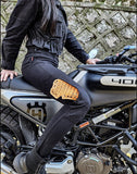 Pantalon Moto Femme KEVLAR | Taille Haute - VRODEâą - LE PRATIQUE DU MOTARD