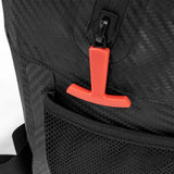 Carbon motorcycle backpack