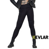 Pantalon Moto Femme KEVLAR | Taille Haute - VRODEâą - LE PRATIQUE DU MOTARD