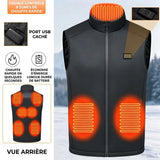 Gilet Chauffant Moto sous veste | Heatride