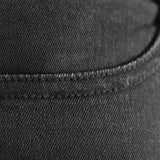 Jean Moto Femme Noir Stretch — Confort d'un Legging, Genouillères CE | RAVEN™
