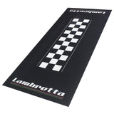 Tapis environnemental moto Lambretta 190x80cm pour garage, atelier et paddock