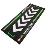 Tapis environnemental moto Rising Sun Vert 190x80cm pour garage, atelier et paddock