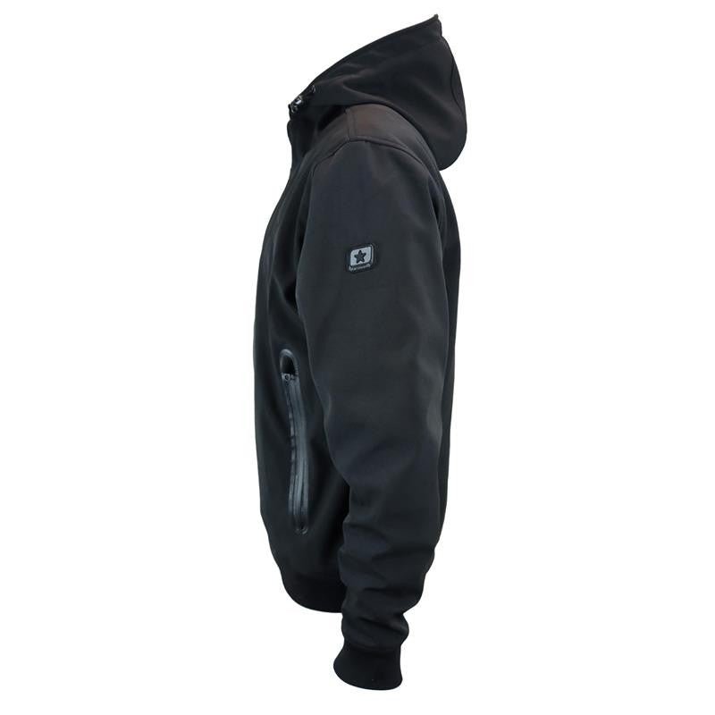 Veste Moto Softshell Léger Homme Harisson Carpenter Noire CE - LE PRATIQUE DU MOTARD