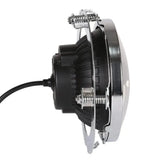 Anneau de fixation pour phare 7" compatible avec Harley - Chrome Le Pratique du Motard