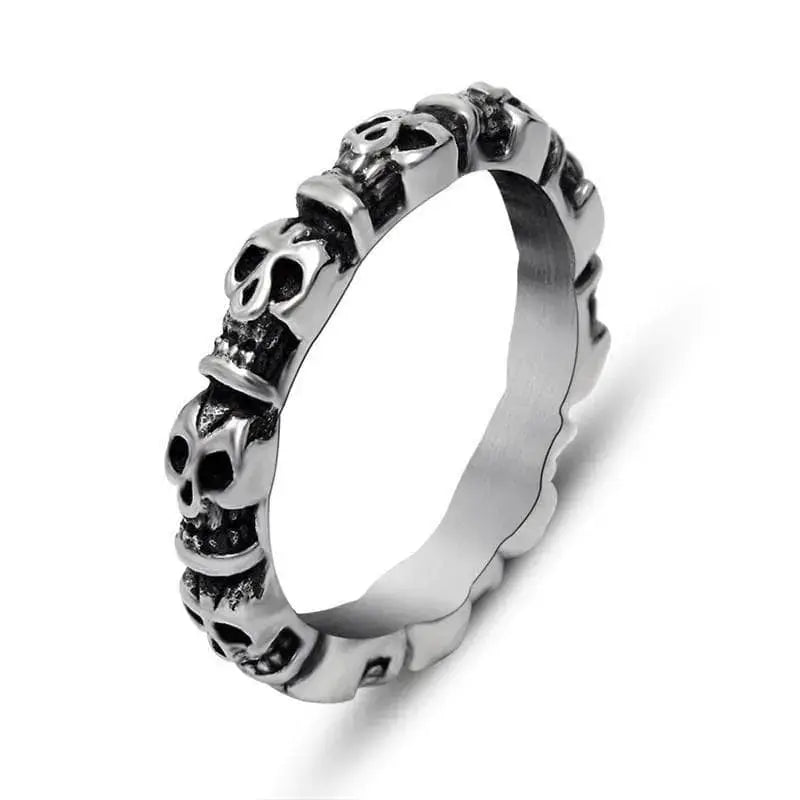Bague motard pierre noire - Le Pratique du Motard