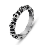 Bague motard pierre noire - Le Pratique du Motard