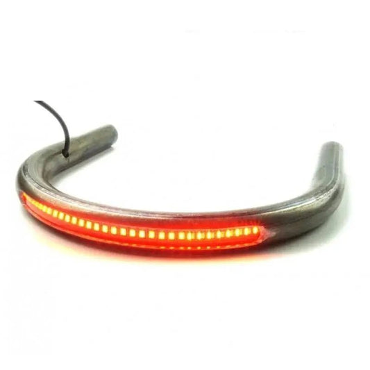 Boucle arriere café racer 230mm + Eclairage LED - Le Pratique du Motard