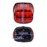 Feux arrière Led pour Harley Road Glide - Rouge Le Pratique du Motard