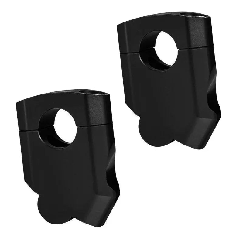 Pack :phare additionnel LED moto avec Rehausse 40mm pour guidons Ø 22mm Le Pratique du Motard