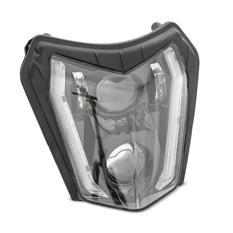 Phare LED moto et plaque Enduro Offroad Universel Le Pratique du Motard