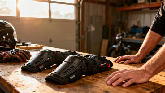 Protections de genoux et hanches moto : obligatoires ou pas ? Ce que dit vraiment la loi en 2026