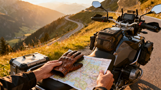 Road trip moto en Europe : équipement, bagagerie et réglementation pays par pays
