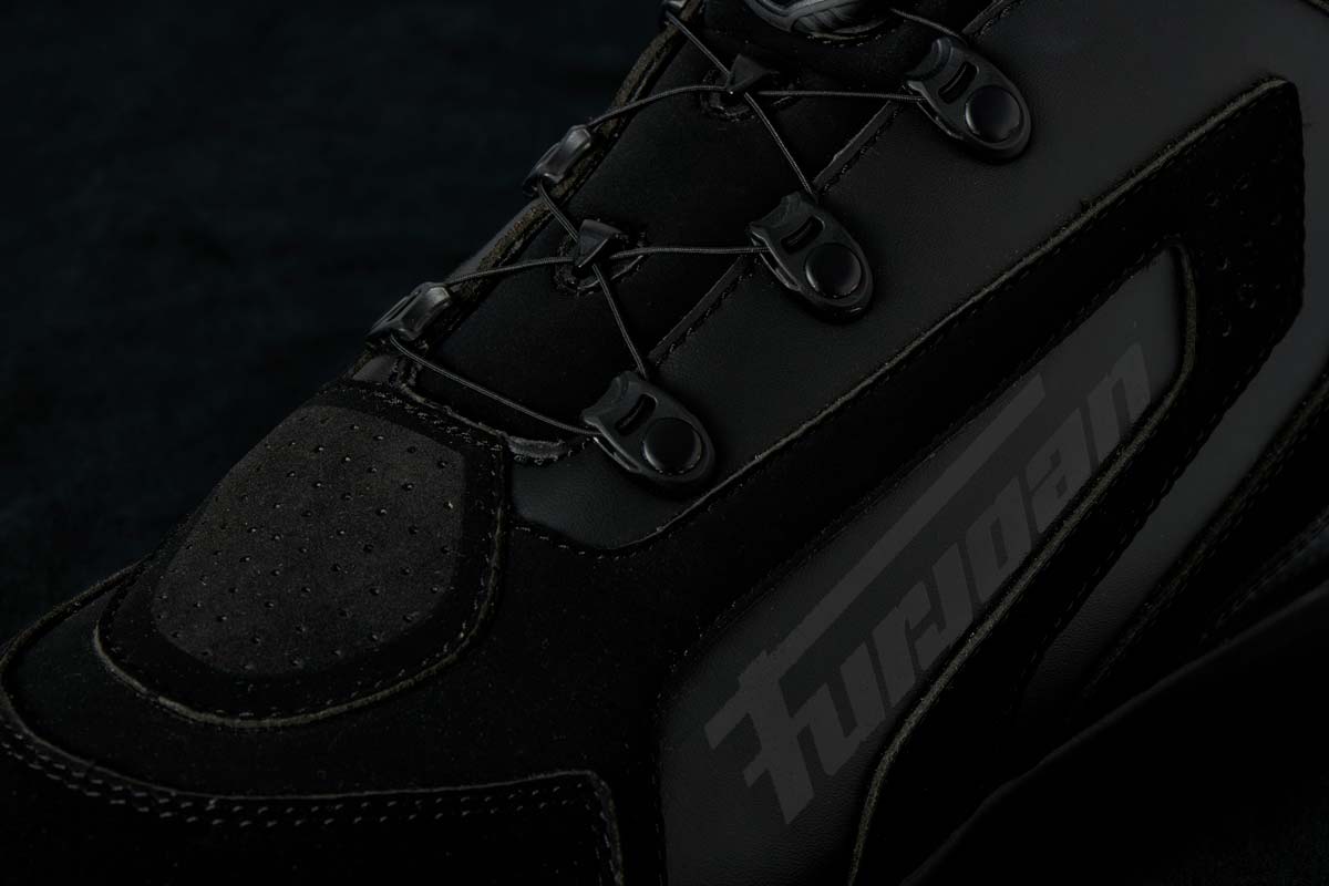 Chaussures Moto Furygan V4 EASY D3O® — Homologué CE Noir - LE PRATIQUE DU MOTARD